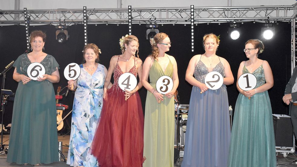 Die sechs Kandidatinnen: (von links) Christiane Grampes, Kerstin Schultz, Sabrina Herlyn, Christine Freerks, Thalea Dornbusch und Maike Boyken.