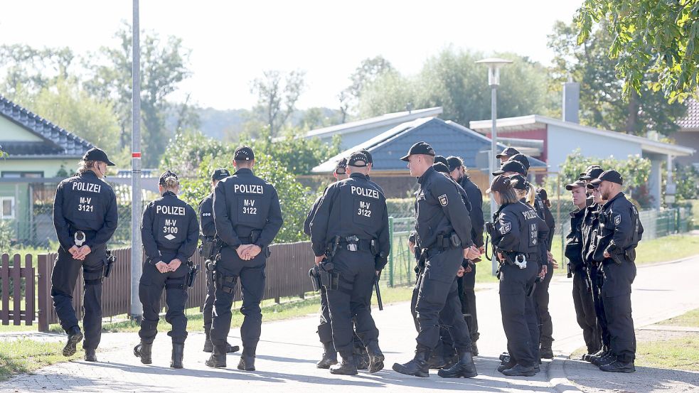 Mitte September 2023 wurde ein sechsjähriger Junge in Pragsdorf getötet. Foto: Bernd Wüstneck/dpa