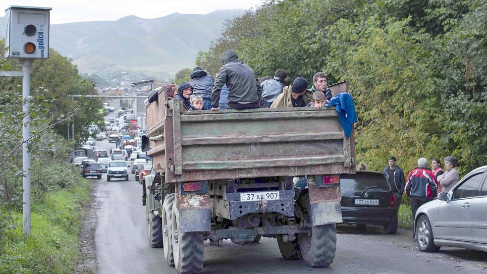 Die Region Berg-Karabach soll aufgelöst werden. Foto: dpa/AP/Gayane Yenokyan