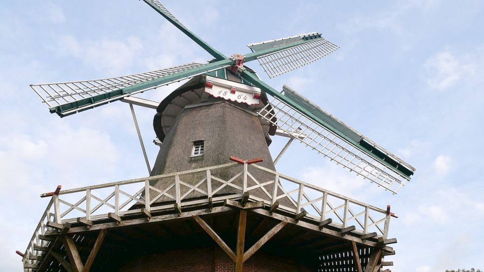 Bei der 1864 erbauten Mühle in Hahnentange findet am Sonntag ein Herbstmarkt mit Backtag statt. Foto: Kruse