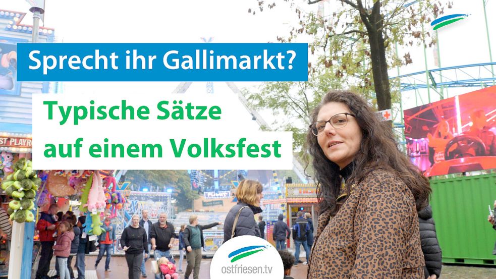 Jutta von ostfriesen.tv war auf dem Gallimarkt unterwegs. Foto: Keller