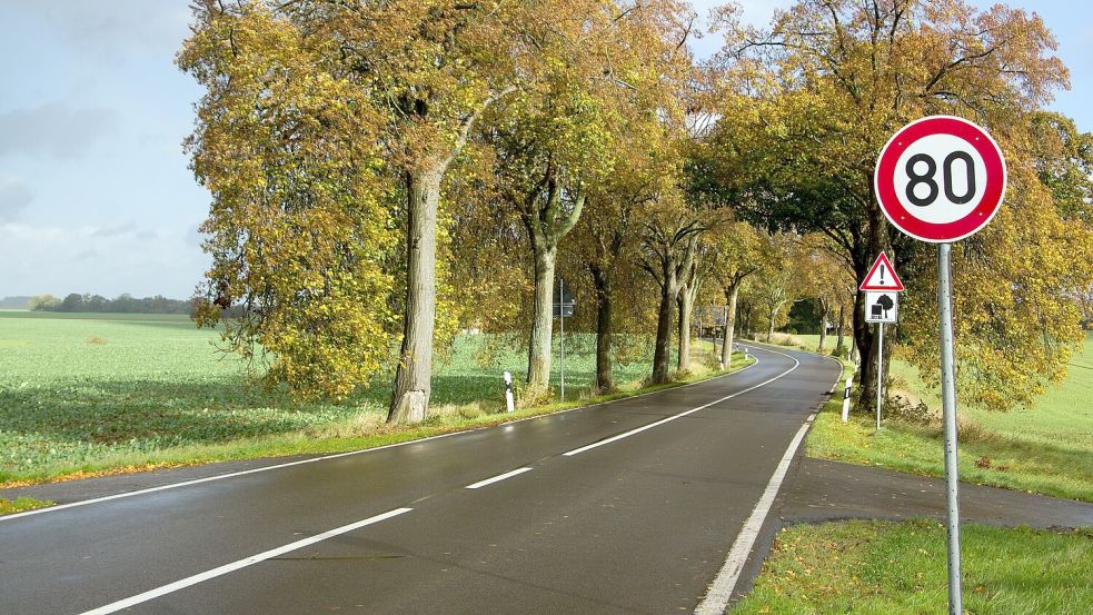 An so mancher Stelle gilt schon Tempo 80 auf der Landstraße. Foto: Sabine Schönfeld/Adobe-Stock