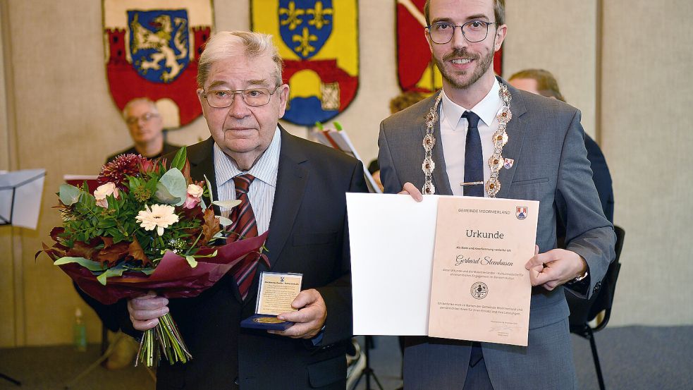 Chorgesang ist seine Leidenschaft: Gerhard Steenhusen. Foto: Stromann