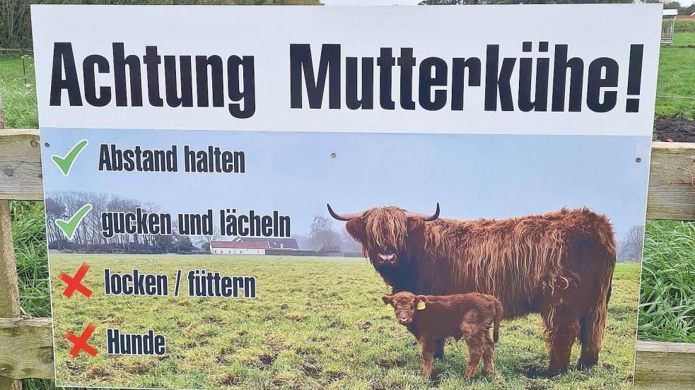 Eigentlich müssten die Hinweise auf dem Schild deutlich genug sein. Dennoch werden sie missachtet. Foto: Privat