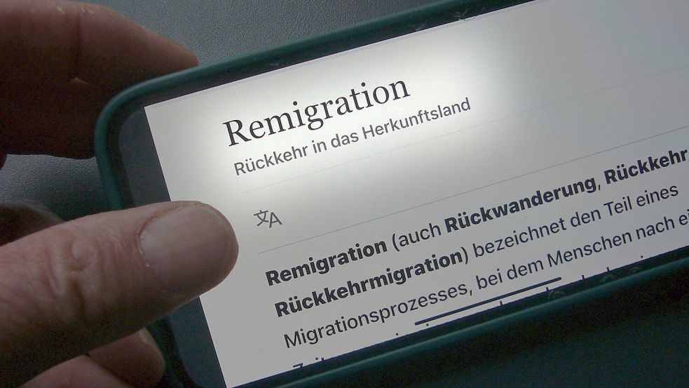 Remigration wurde zum „Unwort des Jahres“ 2023 gewählt. Foto: imago images/Sven Simon