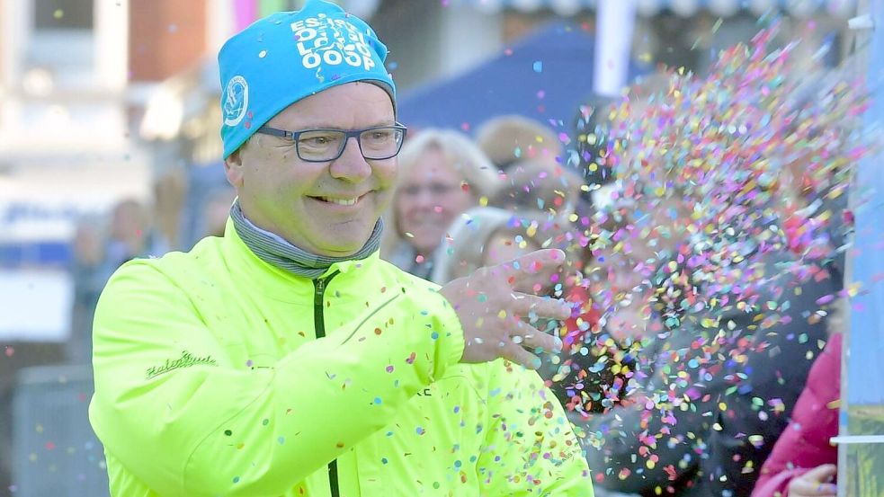 Vielen Menschen, gerade in Ostfriesland, ist Heino Krüger als langjähriger Moderator des Ossiloops bekannt. Foto: Ortgies