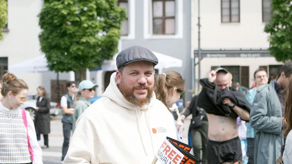 Leonid Wolkow gehört zu den engsten Weggefährten des verstorbenen Kreml-Gegners Alexej Nawalny und lebt im Exil in Litauen. Foto: IMAGO/Scanpix