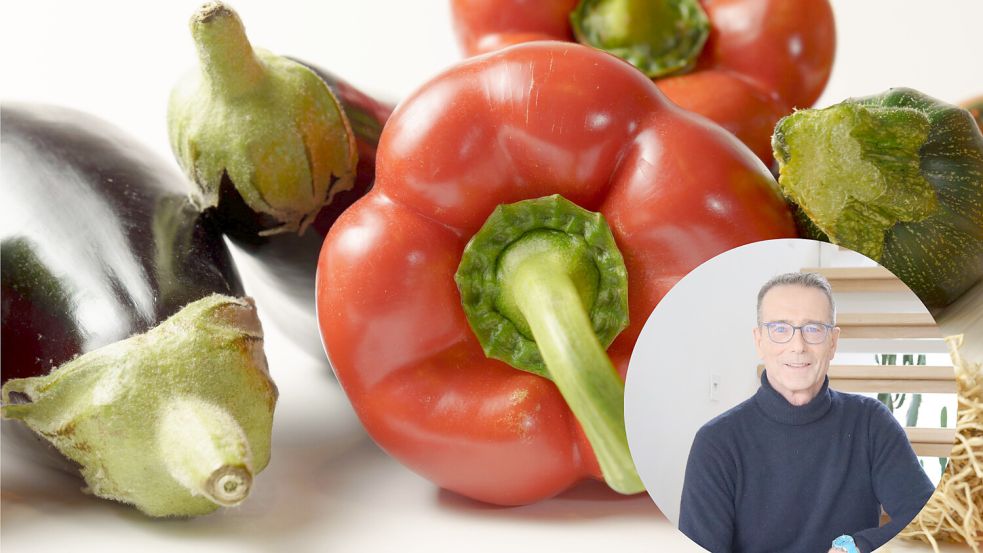 Wie gesund ist eine vegetarische oder vegane Ernährung und was ist die optimale Ernährungsform des Menschen? Matthias Riedl hat Antworten. Foto: imageBROKER/joseantona /Anna Goldbach