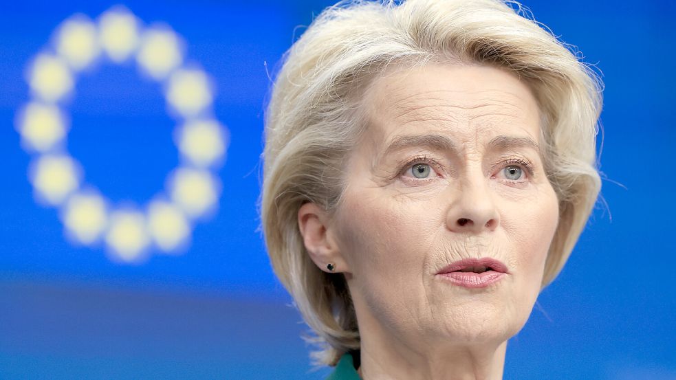 Ursula von der Leyen ist in die Kritik geraten. Foto: dpa/AP/Geert Vanden Wijngaert