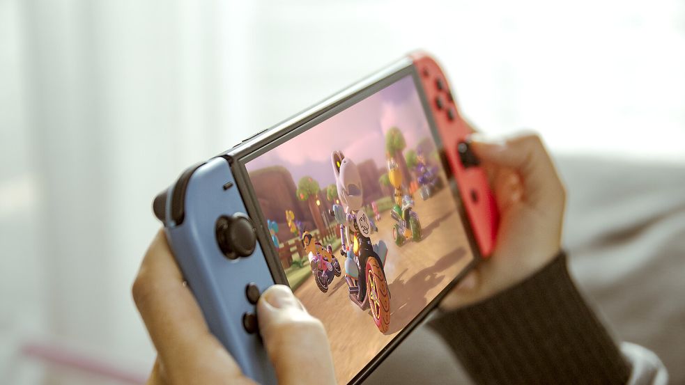 Das Rennspiel „Mario Kart“ zählt seit Jahren zu den beliebtesten Partyspielen für die Nintendo Switch. Foto: IMAGO/Pond5 Images