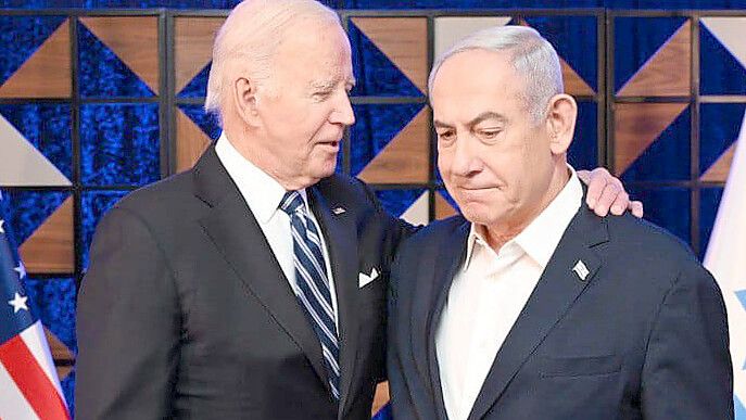 Partner in schwierigen Zeiten: US-Präsident Joe Biden (l.) und Israels Premier Benjamin Netanjahu Foto: GPO/Avi Ohayon