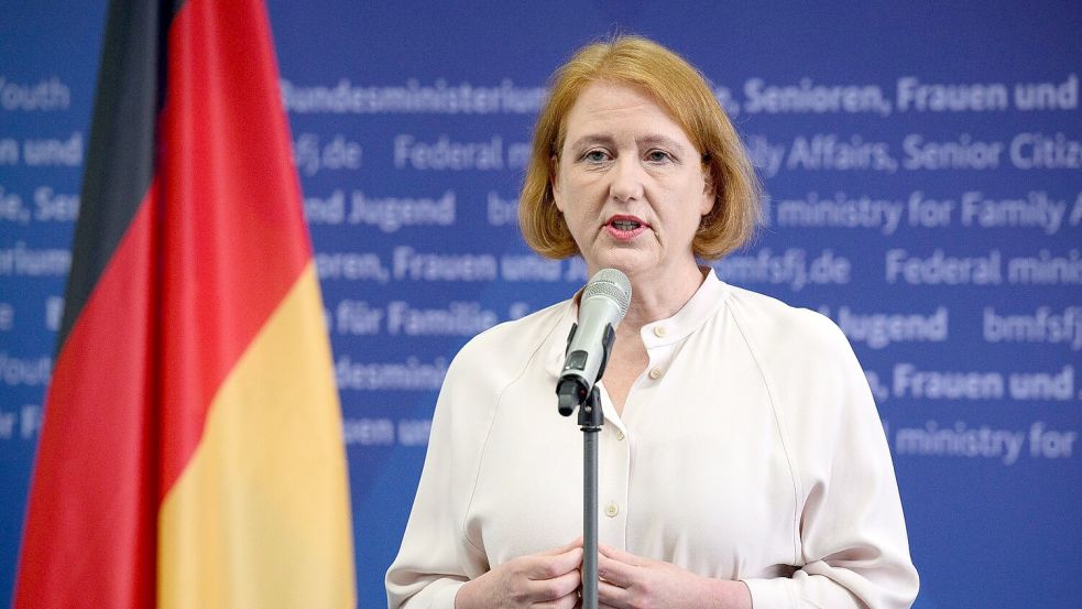 Familienministerin Lisa Paus stellte in Berlin Empfehlungen gegen den Fachkräftemangel in Kitas vor. Foto: Bernd von Jutrczenka/dpa