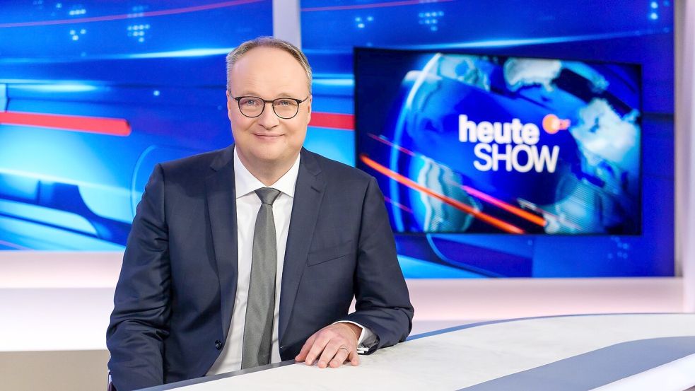 Am 7. Juni moderiert Oliver Welke zum letzten Mal vor der Sommerpause die „heute-Show“. Foto: Julia Feldhagen/ZDF/dpa
