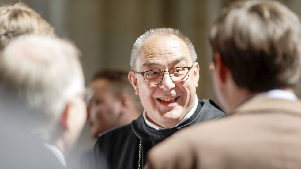 Dominicus Meier wird Nachfolger von Franz-Josef Bode als Bischof von Osnabrück. Am Dienstag wurde im Dom der neue Bischof für das Bistum Osnabrück vorgestellt. Foto: Michael Gründel