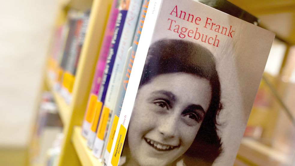 Anne Frank Tagebuch Foto: dpa/Arno Burgi