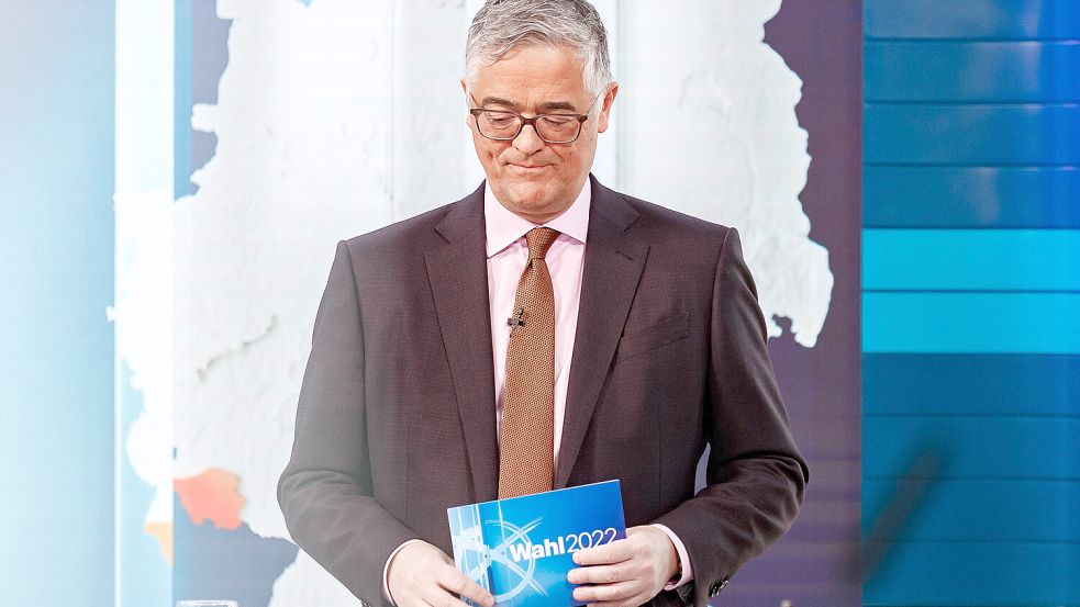 Matthias Fornoff wird beim ZDF zunächst keine Wahlsendung mehr leiten. Foto: IMAGO/foto2press