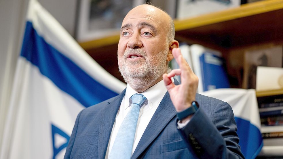 Der israelische Ron Prosor im Interview mit unserer Redaktion: „Wir werden unser Schicksal allein entscheiden.“ Foto: Fabian Sommer