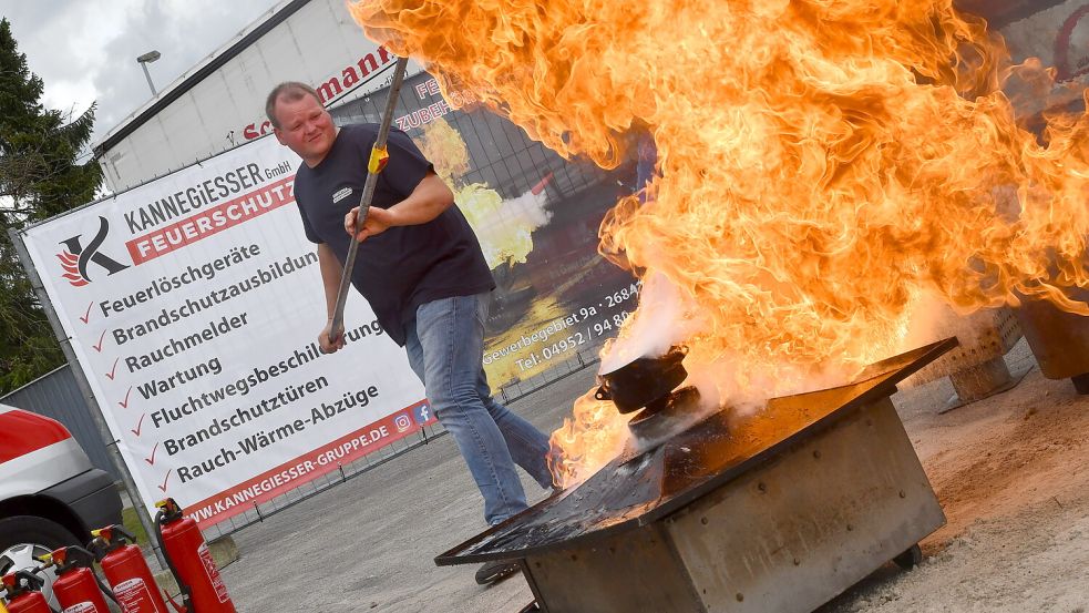 Beim Gewerbegebietsfest vor fünf Jahren gab es zahlreiche Vorführungen. Archivfoto: Hellmers