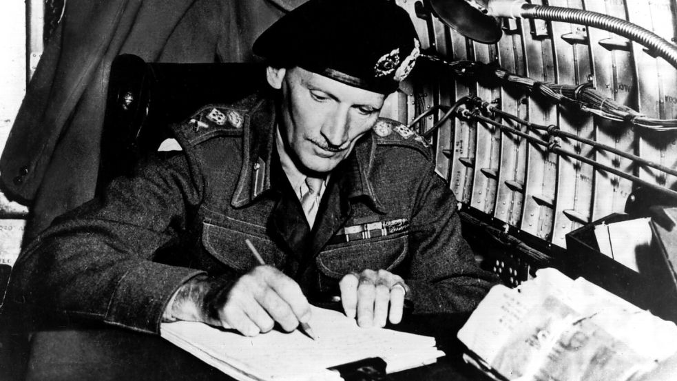 Bernard Law Montgomery war britischer Feldmarschall. Ein Australier wurde sein Double und half so bei der Überraschung des D-Days. Foto: dpa/Archiv
