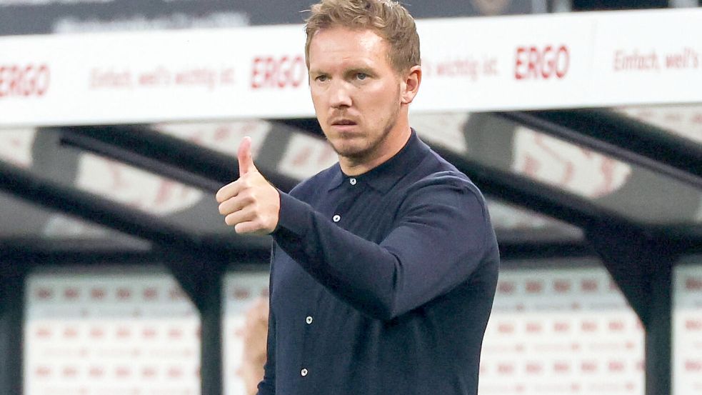 Möchte mit seinem Team gut in die Heim-EM starten: Bundestrainer Julian Nagelsmann. Foto: IMAGO/osnapix