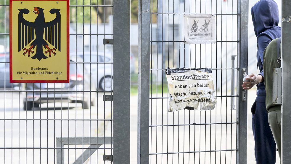 Landesaufnahmebehörde in Braunschweig: Deutschland ist eines der EU-Länder, wo die meisten Flüchtlinge leben. Foto: dpa/Julian Stratenschulte