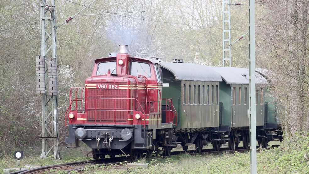Die MKO bietet Ausflugsfahrten mit dem historischen Zug an. Foto: privat