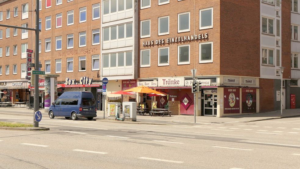 Die junge Prostituierte arbeitete im „Eros Center“ im Kieler Rotlichtviertel. Foto: Daniel Friederichs