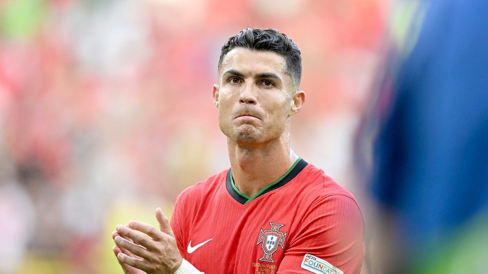 Spielt wohl seine letzte Europameisterschaft: Portugals Cristiano Ronaldo. Foto: Bernd Thissen/dpa