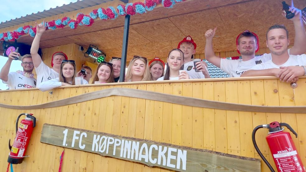 Der 1. FC Koppinnacken ist auch mit am Start.