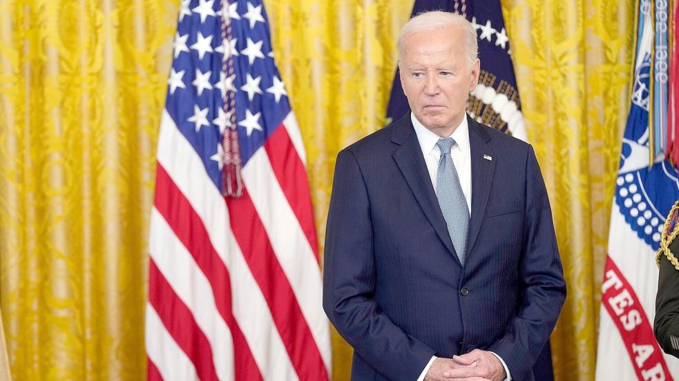 Biden gesteht ein, dass er beim TV-Duell gegen Trump versagt hat. Foto: Susan Walsh/AP