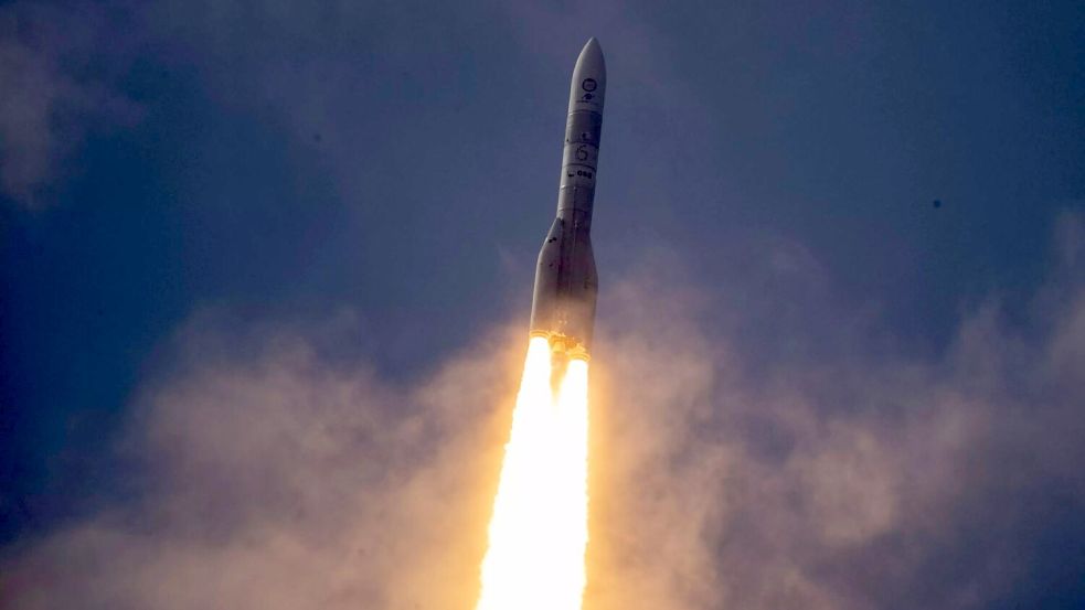 Die Ariane 6 ist erfolgreich gestartet. Foto: M. Pédoussaut/ESA/dpa