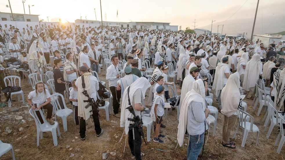 Siedler-Außenposten Eviatar im Westjordanland - Israels rechte Regierung hat die Legalisierung dieser selbst nach israelischem Recht illegalen Siedlung angekündigt. Foto: Ohad Zwigenberg/AP/dpa