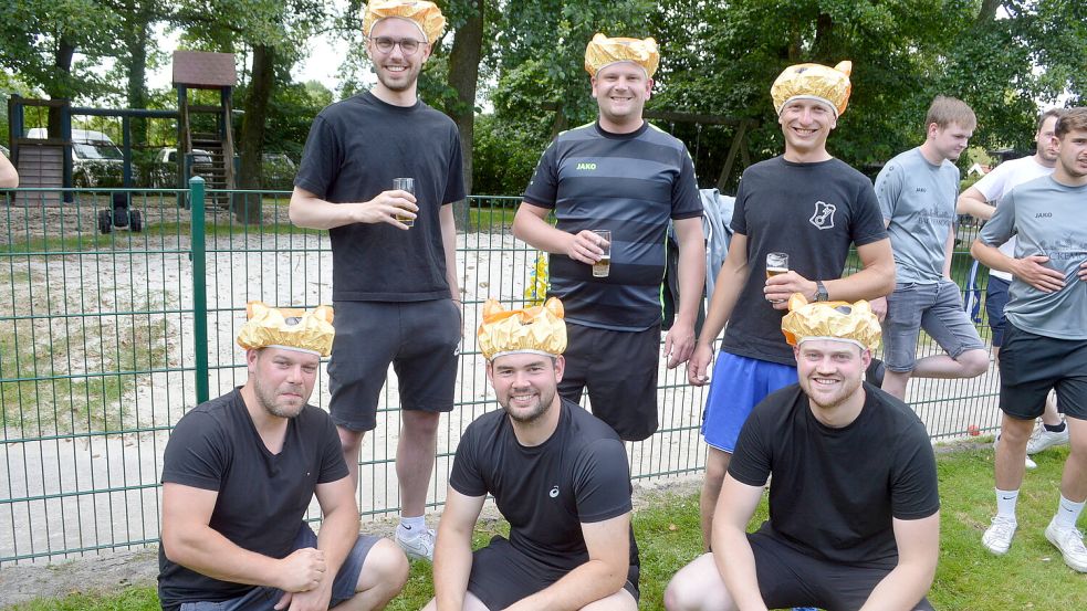 Viele Gruppen nahmen am Völkerballturnier teil. Foto: Weers