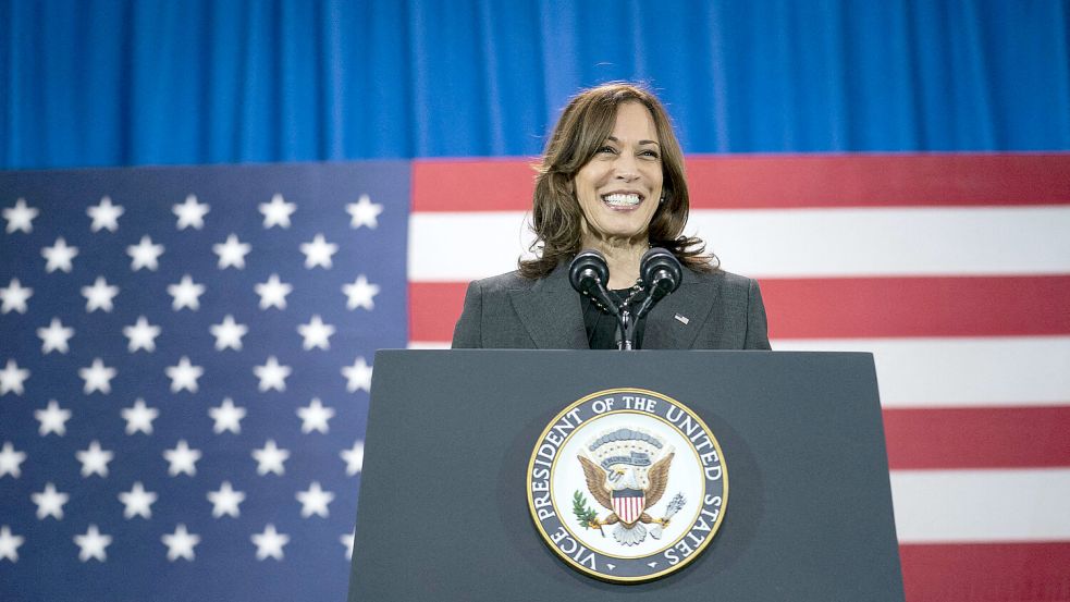 In der Rolle der Vize-Präsidentin konnte Kamala Harris bisher kaum punkten. Foto: IMAGO/ABACAPRESS