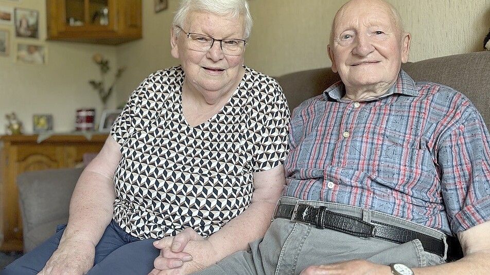 65 Jahre Ehe feiern Hilde und Georg Gathen. Foto: Heinig