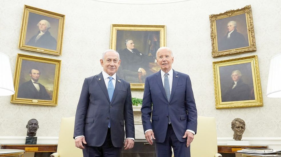 Biden: „Wir haben eine Menge zu besprechen.“ Foto: Susan Walsh/AP/dpa