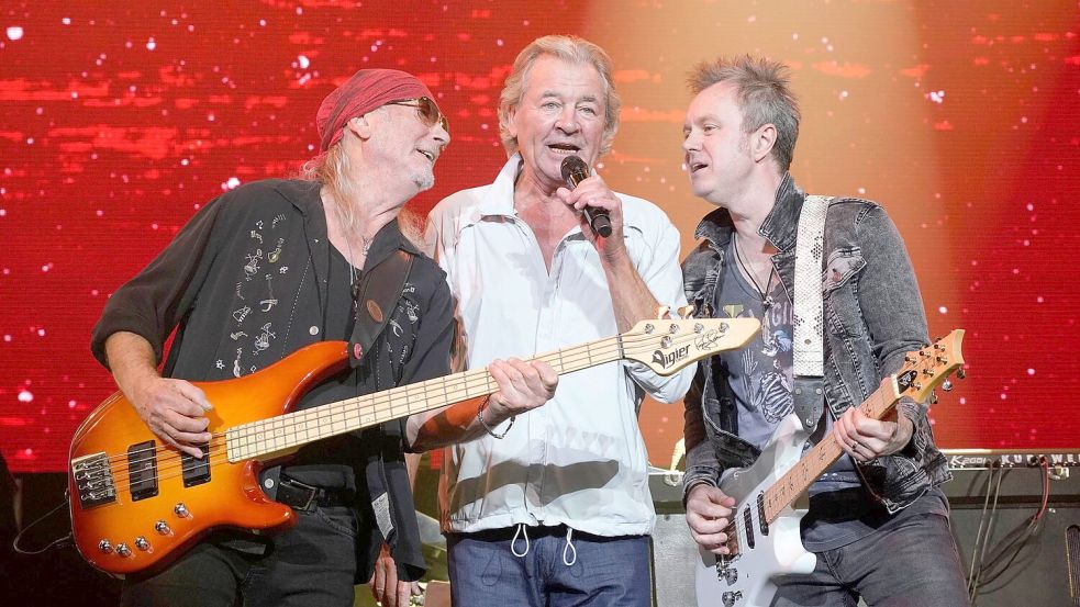 „=1“ von Deep Purple ist das zehnte Nummer-eins-Album der Band in Deutschland. (Archivbild) Foto: Thomas Bartilla/Geisler-Fotopress/dpa