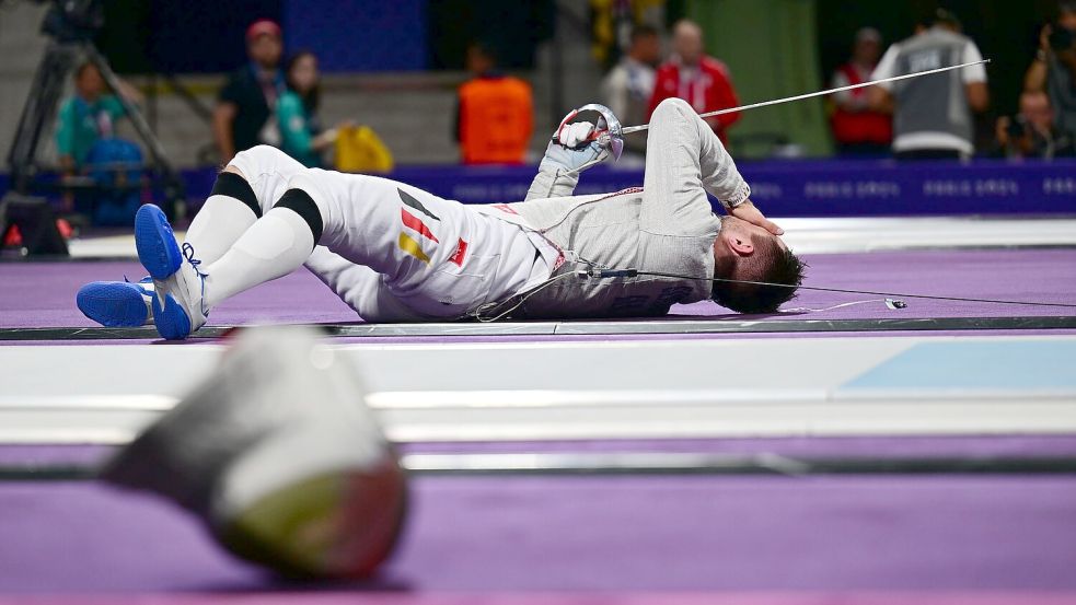 Aus im Viertelfinale: Der Medaillentraum von Matyas Szabo hat sich nicht erfüllt. Foto: Sina Schuldt/dpa