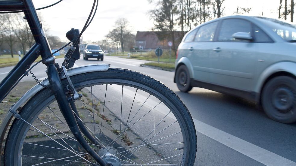 Immer wieder ist es in den vergangenen Jahren zu schweren Unfällen mit Radfahrern auf der Kreuzung in Marienheil gekommen. Archivfoto: Ammermann