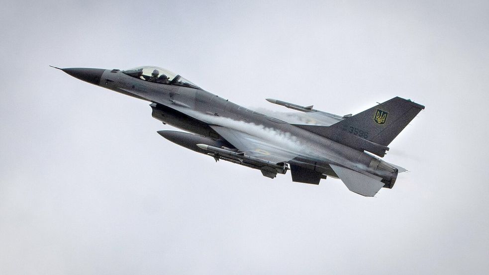 Die F-16-Maschinen aus amerikanischer Produktion sollen die russischen Angreifer vor Probleme stellen. Foto: Efrem Lukatsky/AP/dpa