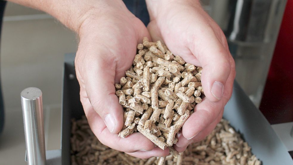 Holzpellets sind ein umweltfreundlicher Festbrennstoff. Sie werden aus Holzresten hergestellt.