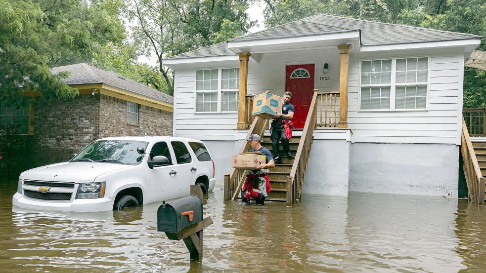 Der Tropensturm „Debby“ hat dem Südosten der USA heftige Regenfälle gebracht. Foto: Stephen B. Morton/AP/dpa