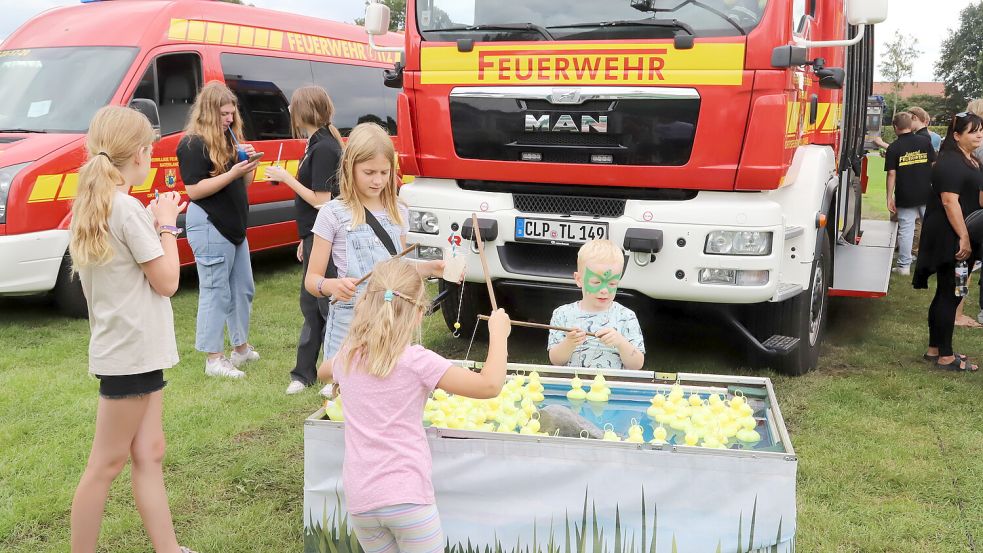 Auch für die Kinder wird beim Dorffest 2024 wieder einiges geboten. Archivfoto: Passmann