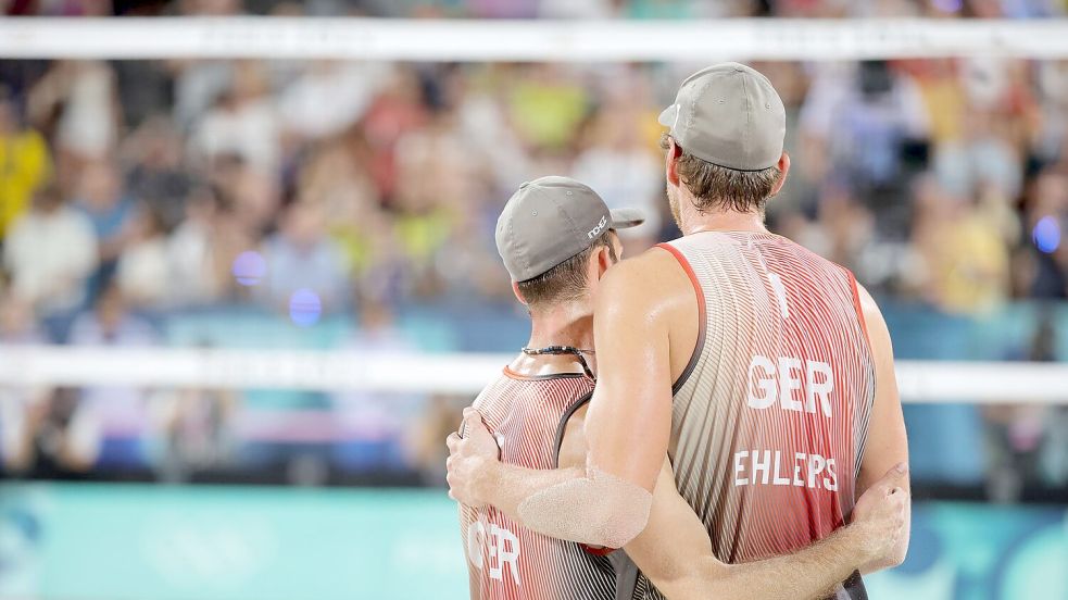 Das Duo tritt am Mittwoch bei der Europameisterschaft an. Foto: Rolf Vennenbernd/dpa