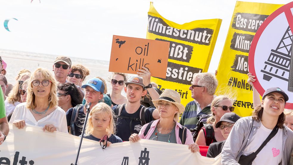 Der Abschluss der Veranstaltung fand am Strand statt. Foto: Hock