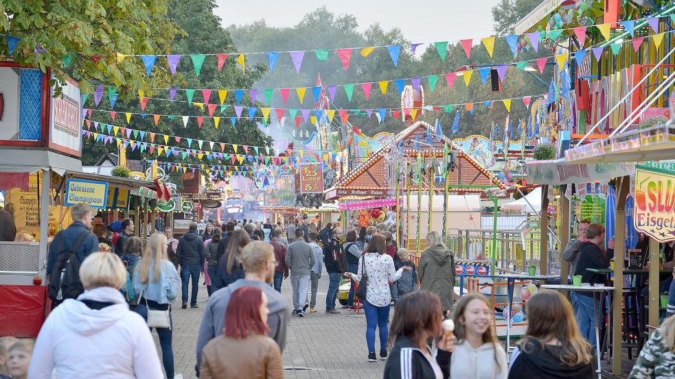 Am Wochenende findet der Augustmarkt in Papenburg statt. Archivbild: Lohmann