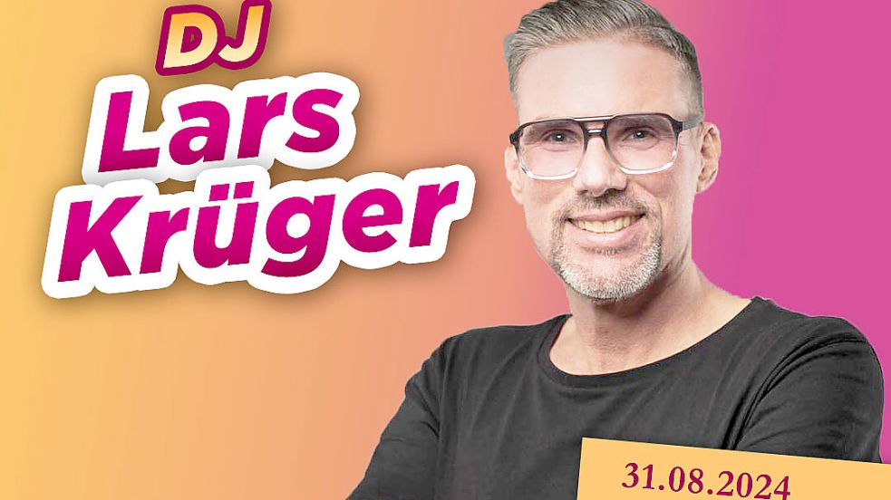 Lars Krüger ist als DJ beim Krammarkt in Ramsloh dabei. Foto: Veranstalter