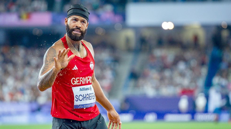 Leon Schäfer gelang die Wiedergutmachung im Vorlauf über 100 Meter. Foto: Jens Büttner/dpa