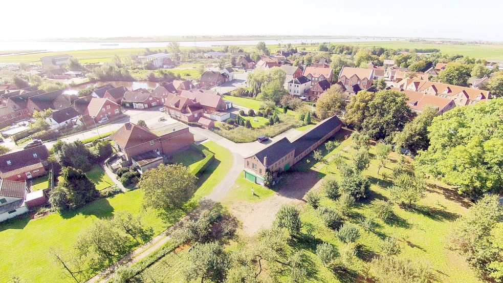 Der Oldersumer Herbst findet an und in der Alten Seilerei statt. Foto: Luftbilder-Ostfriesland.de/Archiv