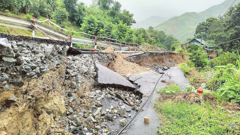 Super-Taifun „Yagi“ war der heftigste Sturm seit Jahrzehnten in Vietnam. Foto: ---/VNA/XinHua/dpa